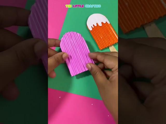 Ice cream craft  #shorts #youtubeshorts #youtubepartner #icecream