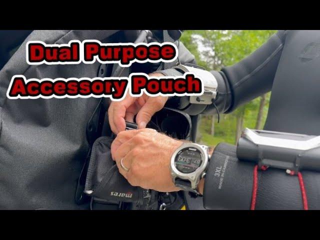 Dual Use Accessory Pouch For Back Plate And Wings