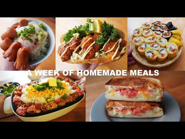 A week of meals | Japanese