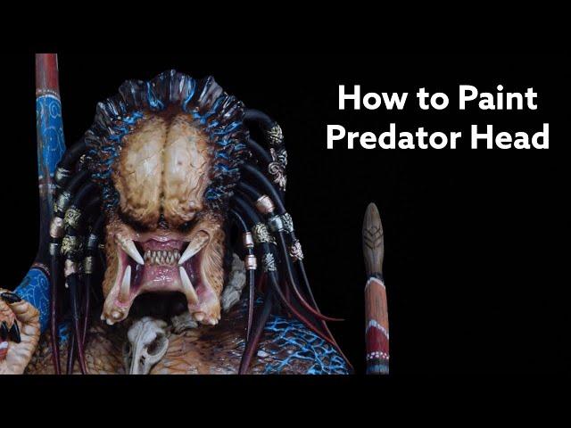 How to paint Predator head.