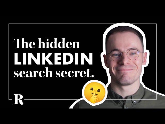 How do you use the LinkedIn Advanced Search?