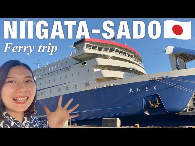 NIIGATA Ferry Trip from Sado Island to Niigata  Japan travel vlog⭐️ Japanese countryside