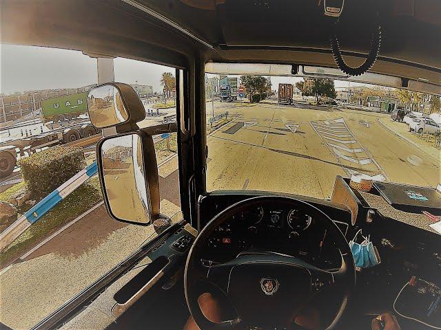   POV Driving Scania R500 Manual! / Barcelona Port LKW WALTER #1