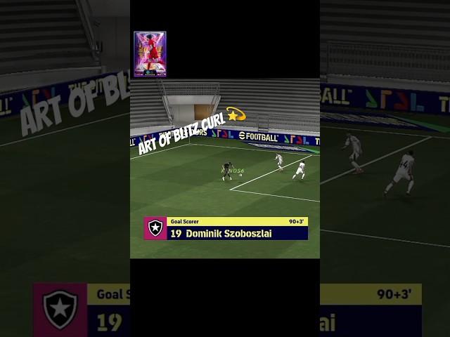 Szoboslay King OF Blitz Curl #fyp #efootball #pes #gameplay #footballgame #goals #blitzcurler