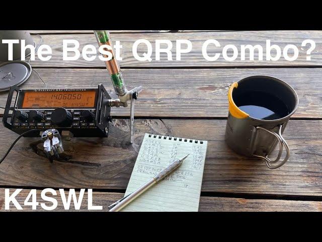 POTA, Coffee, and QRP: Is any field kit more portable and versatile that Elecraft's KX2/AX1 combo?