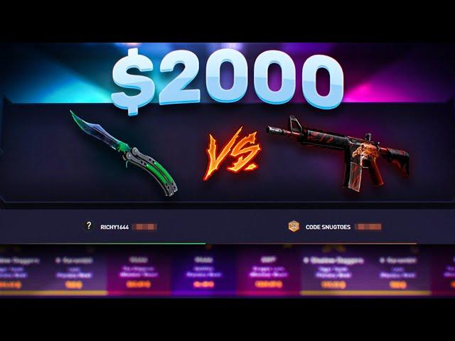 THE 1700$ BUTTERFLY FROM THE NEW CASE?!  2000$ DATDROP OPENING