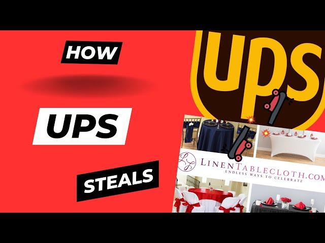 How UPS Steals Money from Shippers