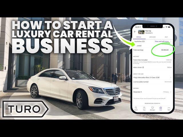 How To Start A Luxury Car Rental Business On Turo (How Much I Made in 30 Days)