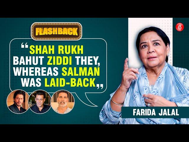 Farida Jalal on working with SRK & Salman Khan, Being forgotten by Karan Johar, Sharmin Controversy