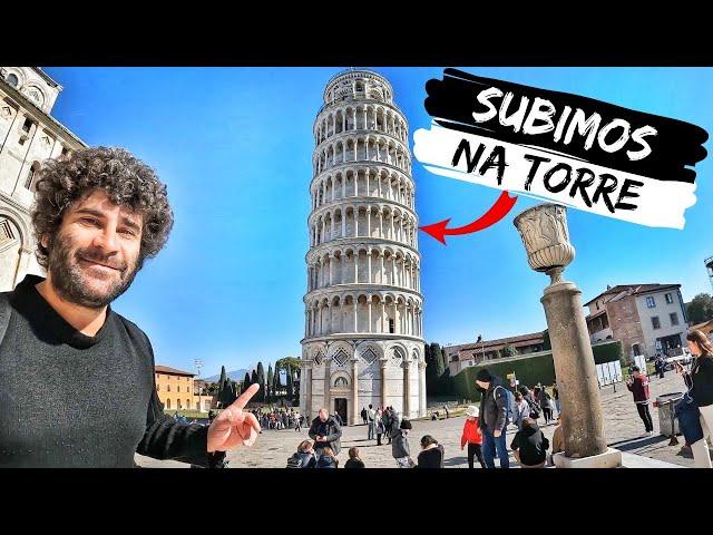 CONHECENDO A TORRE INCLINADA DE PISA | Como é por dentro