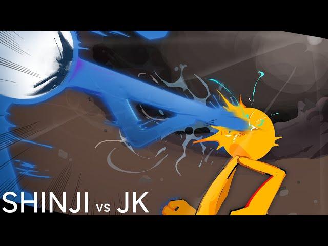 SHINJI VS JK | fan animation / Flipaclip