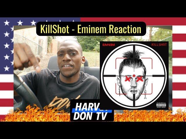 KILLSHOT - Eminem MGK Diss! Reaction Harvey Don TV