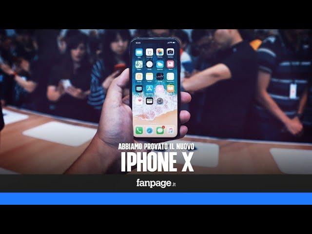 Abbiamo provato l'iPhone X: tutte le novità in 120 secondi