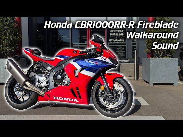 Honda CBR1000RR-R Fireblade 2024 | Walkaround | Sound