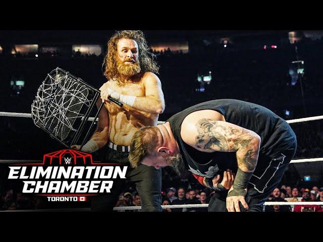 Sami Zayn vs. Kevin Owens – Unsanctioned Match: Elimination Chamber 2025 highlights