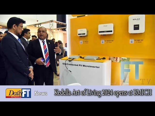 Kedella Art of Living 2024 opens at BMICH