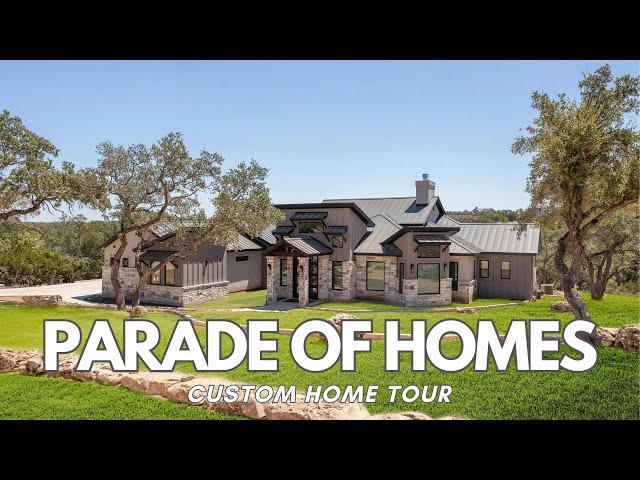 Home Tour - AMAZING Custom Home in The Texas Hill Country