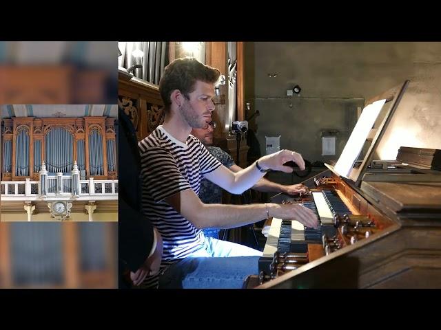 Jehan Alain Première Fantaisie - Simon Prunet-Foch à l'orgue de la Ste-Marie-des-Batignolles, Paris