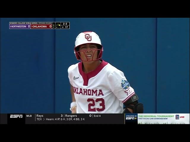 20220602 SB OKLAHOMA vs NorthWestern WCWS