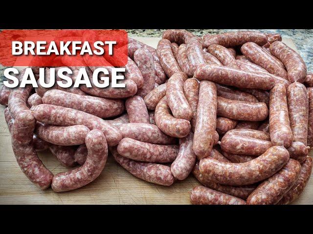 How To Make Your Own Sausage At Home - Breakfast Sausage Recipe