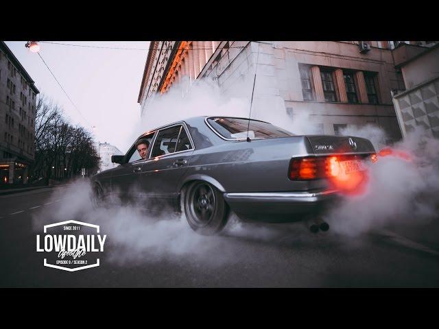 Подвеска на W126 V8, Отвозим диски в QLT, Burnout на V8 - Lowdaily Lifestyle 9