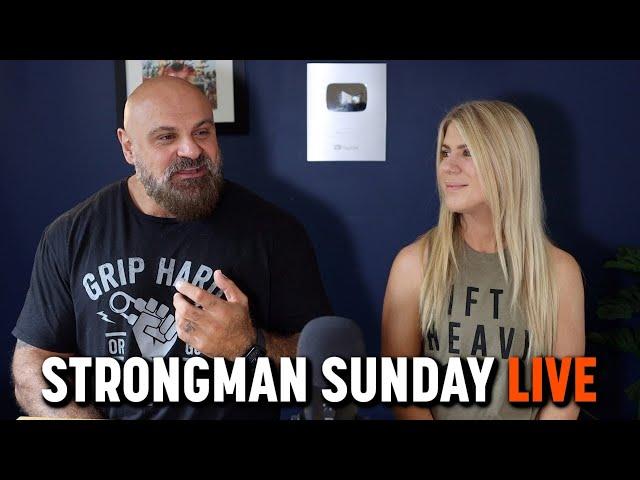 Strongman Sunday LIVE with Loz and Liz