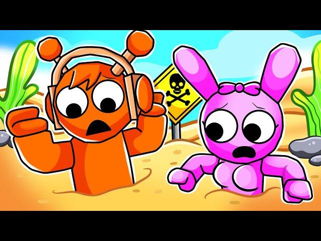 Can SPRUNKI ESCAPE ALL QUICKSAND TRAPS in Roblox? (Incredibox)