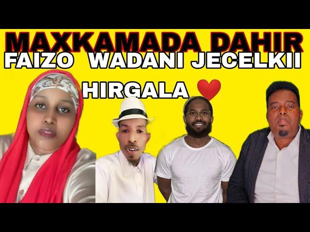 MAXKAMADA DAHIR TALIYE KASHEY O GUUR USO  BANDHIGTAY FAIZO  WADANI JECELKII HIRGALA ️️️