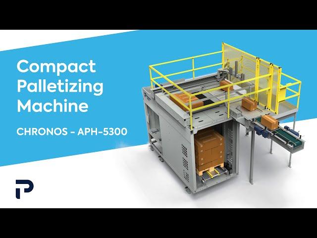 Compact automated palletizer | CHRONOS APH-5300 (formerly vonGal SPLXC)