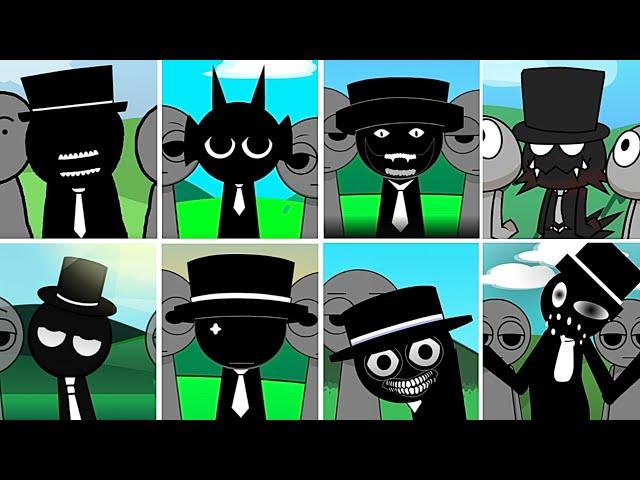 Incredibox - Sprunki ALL MR.BLACK HAT in Random Different Mods.Another Version 15