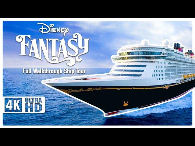 Disney Fantasy | Full Cruise Ship Walkthrough & Review | Ultra HD |Disney Cruise Lines