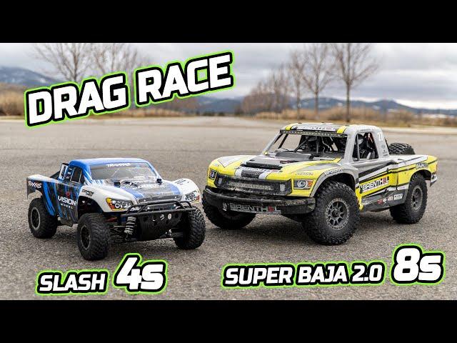 Traxxas Slash VS Losi Super Baja Rey 2.0