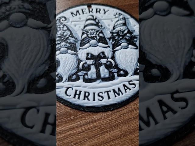 Christmas ornaments #3dprinter #3dprinting #Bambulab  #bambulaba1 #thangs3d  #cult3d #makerworld