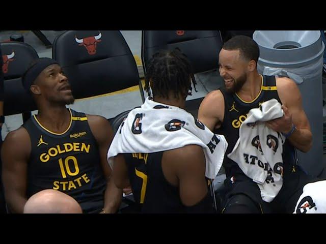 Steph Curry has Jimmy Butler stunned after look away 3 and 24pts in 3rd quarter vs Bulls