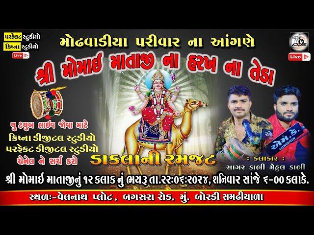 LIVE - શ્રી મોમાઇ માતાજીનું ૧૨ કલાક નું ભયરું - બોરડી સમઢીયાળા  II Perfect Digital Studio