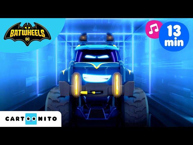 Batwheels Compilation | Meet the Supervillain Fighters | Cartoonito | Music Videos | Kids Cartoons