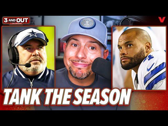 Dallas Cowboys NEED TO TANK with no Dak Prescott + Giants MUST BENCH Daniel Jones | 3 & Out