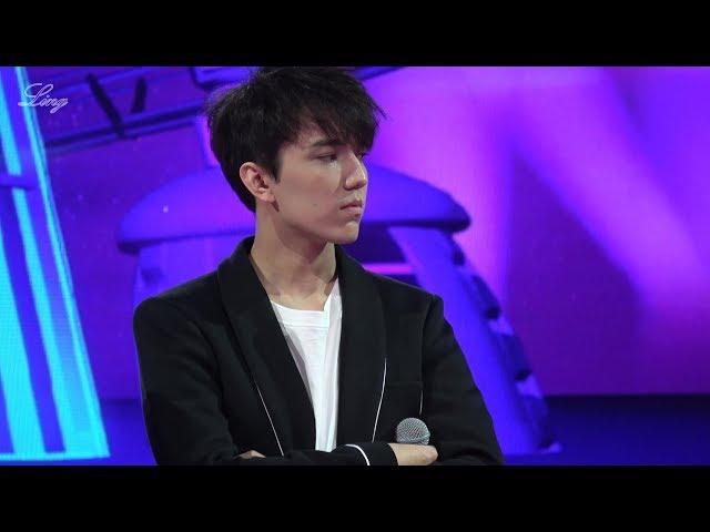 【fancam】【4k】Dimash Kudaibergen  Димаш Құдайберген  迪玛希  20180424 翻牌大明星录制开场PART 迪老师的表情包时间