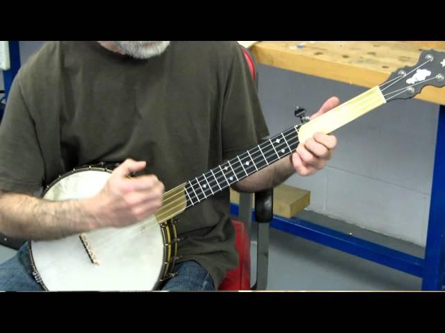 Rickard Banjos - Arnie Naiman Plays "John Brown's Dream" on Half fretless Rickard Whyte Laydie