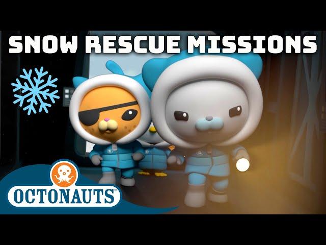 @Octonauts - ️ Snow Rescue Missions ️ | 90 Mins+ Compilation | Underwater Sea Education