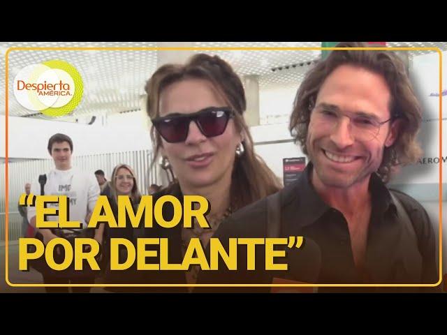 Sebastián Rulli y Cecilia Galliano reaparecen juntos para despedir a su hijo | Despierta América