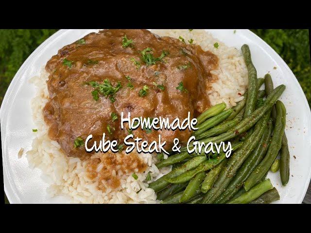 The Best Cube Steak & Gravy Recipe by Chef Bae