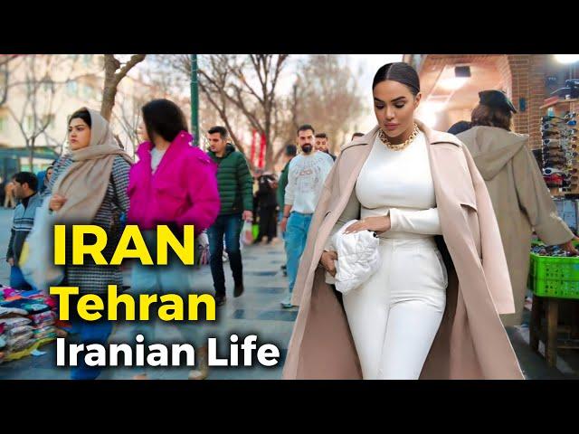 Iran's BUSIEST Street Revealed! 