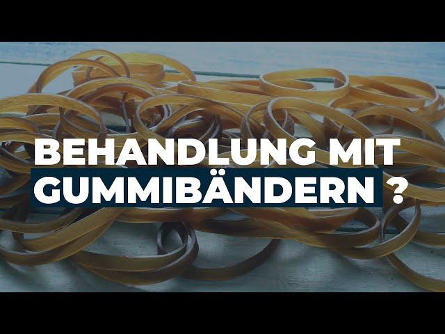 HÄMORRHOIDEN mit GUMMIBÄNDERN behandeln? Dr. Eduard Karsten klärt auf