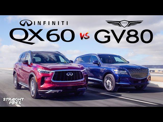 2022 Infiniti QX60 vs Genesis GV80 - Worth the $15k Difference?