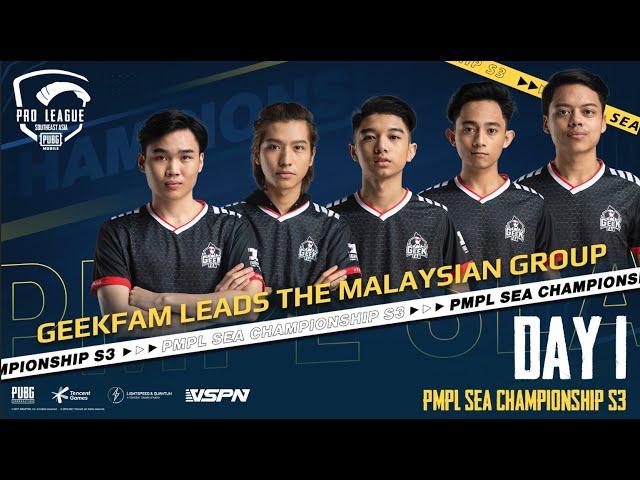 [EN] PMPL SEA Championship S3| DAY 1| Will Team Malaysia be the champion this season?