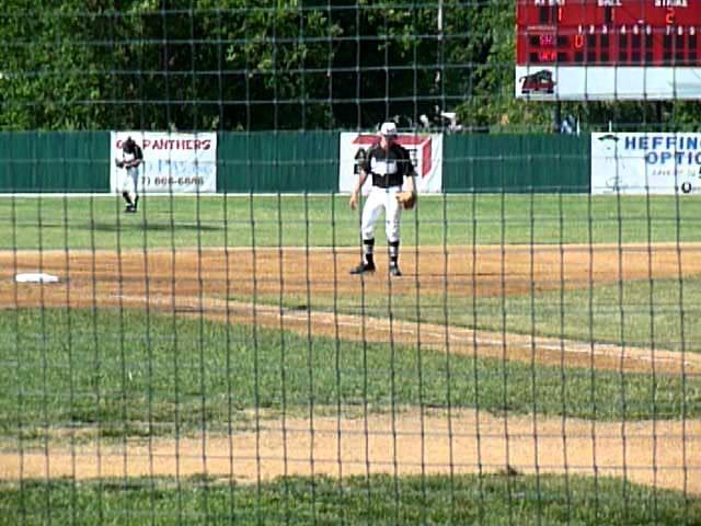 Westminster Baseball State Championship 2011, Bottom of 1st inning Connor Larson