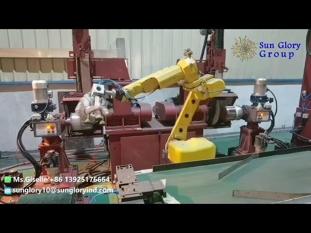 Automatic polishing for stainless steel cookware with robot Sunglory