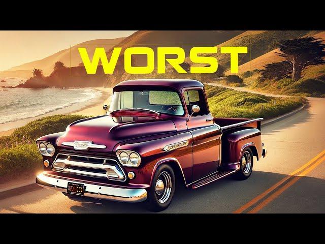 20 Worst American Pickup Trucks of the 1960s That Everyone Hates