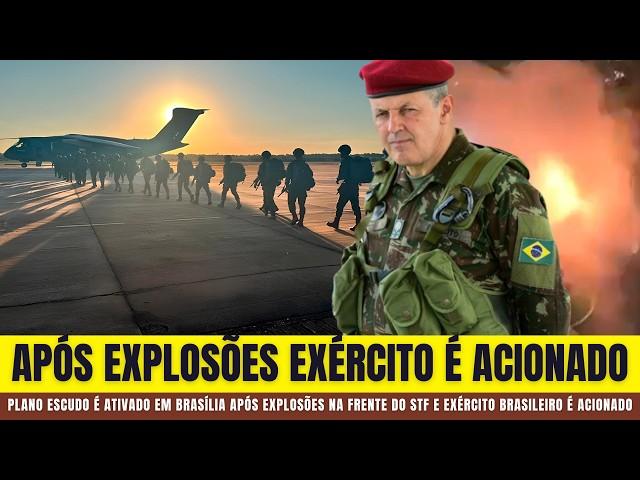 Explosão no STF Faz Governo CONVOCAR EXÉRCITO Para Ação Imediata